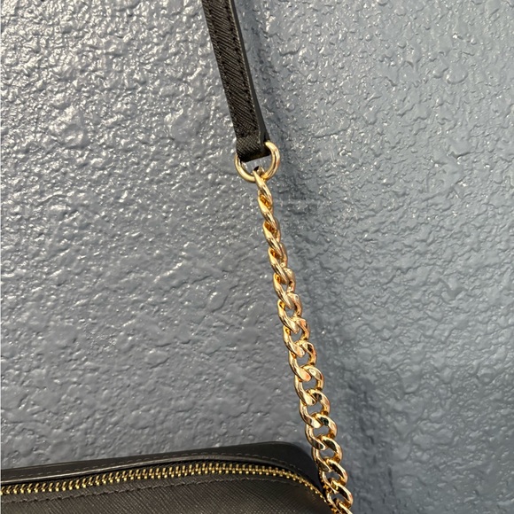 Michael Kors Black Crossbody with Gold Accents - Picture 5 of 11